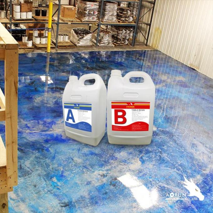 AB 41 Epoxy Floor Resin Coating Water Based Epoxy Resin Fast Curing