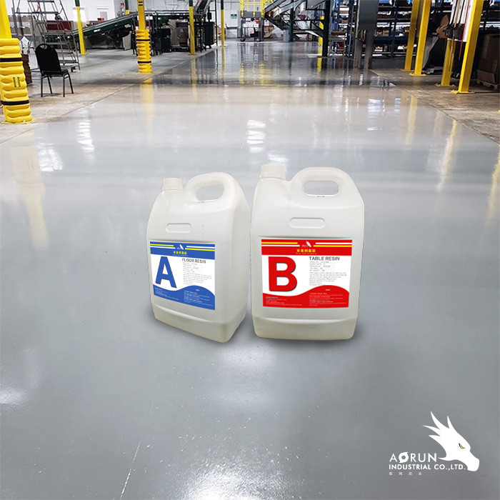 AB 41 Epoxy Floor Resin Coating Water Based Epoxy Resin Fast Curing