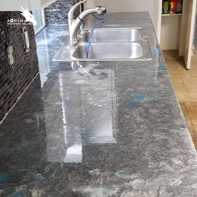 Color Paste Countertop Epoxy Resin 12mm-30mm Clear Liquid Epoxy Resin
