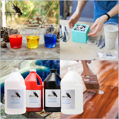 Wholesale Transparent Clear Epoxy Resin Table Top Wood Resina Epoxica Price Liquid Epoxy Resin Manufacturers