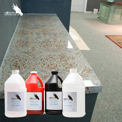 Crystal Clear Countertop Epoxy Resin Hard AB Bar Top Epoxy Resin