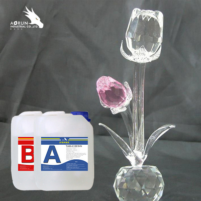 Hard Glue UV Resistant Epoxy Resin Crystal Clear Ultraviolet Curing Pouring