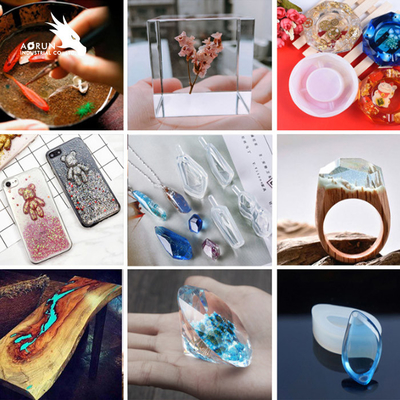 Jewelry Making UV Resistant Epoxy Resin Tabletop Epoxy Wood Filler