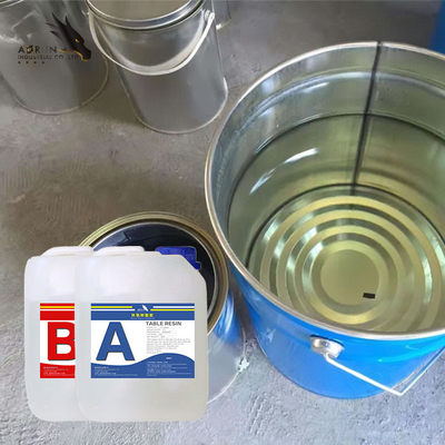 No Bubble UV Resistant Epoxy Resin Good Toughness Softness For Marble Table Top
