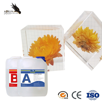 Woodworking UV Resistant Epoxy Resin Transparent Silicone Mold Epoxy Resin