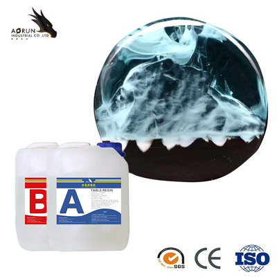Defoaming Yellow UV Resistant Epoxy Resin Fast Non Toxic UV Resin Eco Friendly