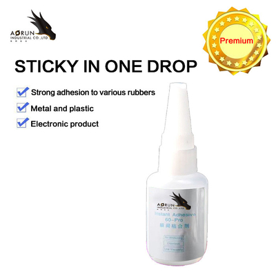 Colorless Cyanoacrylate Super Glue Instant Adhesive For Plastic