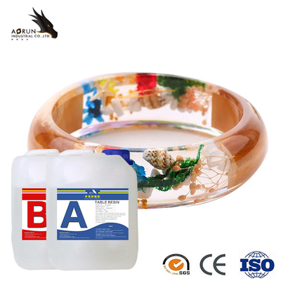 AB Glue Surface Gloss Art Epoxy Resin High Hardness Self Leveling