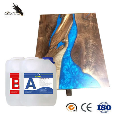 DIY Art Craft Wood Epoxy Resin High Gloss Transparent Viscous Liquid