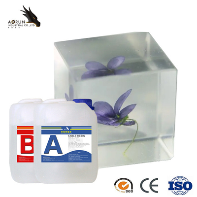 Wood Tabletop Art Epoxy Resin Filler AB Fast Curing Clear Epoxy Resin