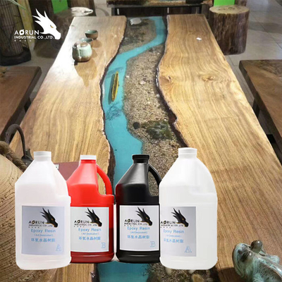 Epoxy Resin Kit Coating Wood Art Work Gloss Epoxy Countertops DIY Table Top