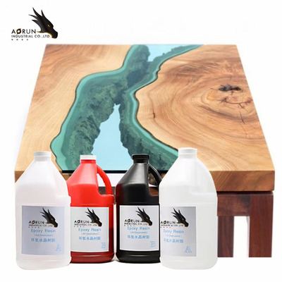 Epoxy Resin Kit Coating Wood Art Work Gloss Epoxy Countertops DIY Table Top