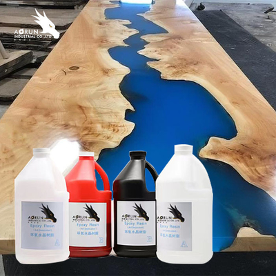 Epoxy Resin Kit Coating Wood Art Work Gloss Epoxy Countertops DIY Table Top
