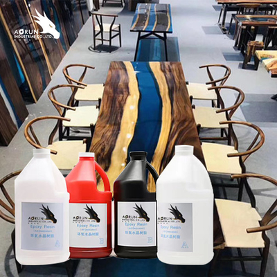 Mixing Ratio 1:1 Epoxy Resin AB Glue For Wood Table And Crafts DIY Countertops Making