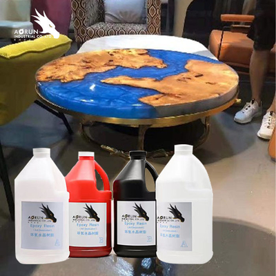2:1 AB Countertop Epoxy Resin Transparent clear For Construction