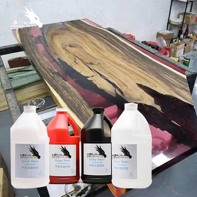 2:1 AB Countertop Epoxy Resin Transparent clear For Construction