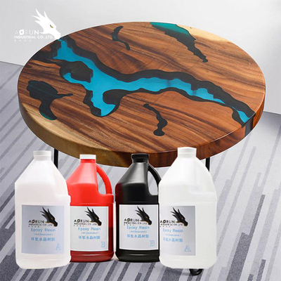 UV Proof Countertop Epoxy Resin Rigid Casting Jewelry Making River Table