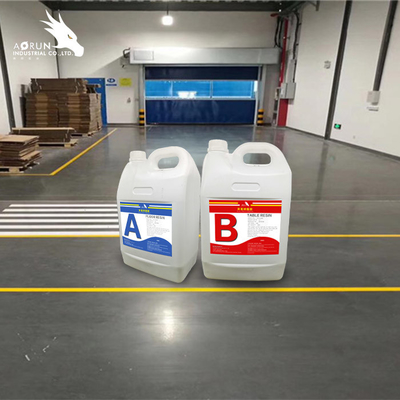 VOC Free Eco Friendly Epoxy Resin Coating Concrete Garage Floor Painting