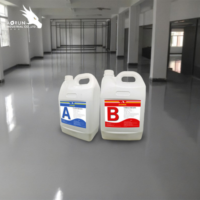 Odorless Liquid Glass Deep Pour Epoxy Floor Paint 3D Floor Sticker Epoxy Floor Resin