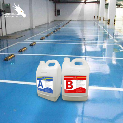 Wood Coating Epoxy Floor Resin Adhesive Solvent Free 3D Floor Coating Painting