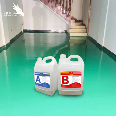 Scratch Resistant Self Leveling Epoxy Resin 90D Hardness For Floor Surface Sealing