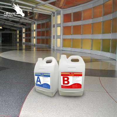 Scratch Resistant Self Leveling Epoxy Resin 90D Hardness For Floor Surface Sealing