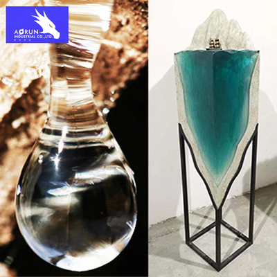 Crystal Clear Art Epoxy Resin Table Transparent Liquid Low Viscosity