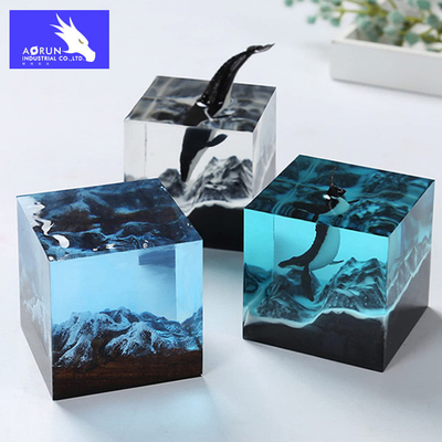 Liquid Epoxy Resin AB Glue DIY Handmade High Transparent