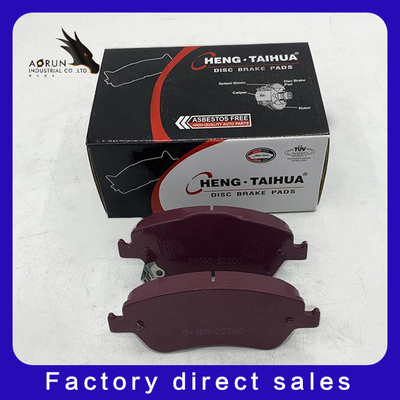 Manufacturers Produce Various Materials Of Semi-Metallic Brake Pads 04465-02260