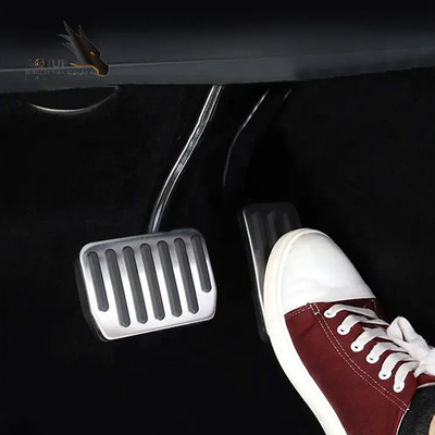 Stainless Steel Car Pedals No Drill Holes Acceleration Pedal For Tesla Model 3