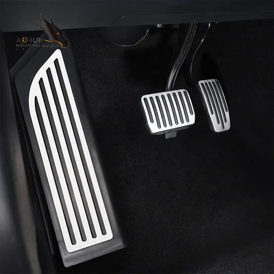 Stainless Steel Car Pedals No Drill Holes Acceleration Pedal For Tesla Model 3