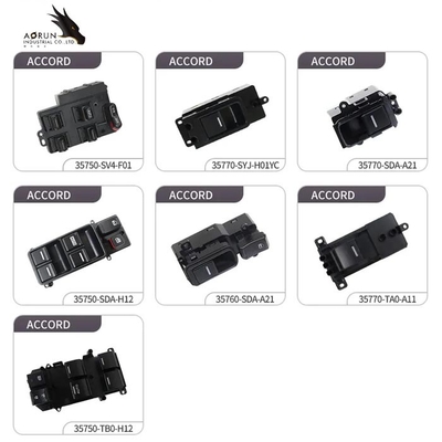 Auto Part Electric System Left Front Power Power Window Lift Switch 35750-SDA-H12 Car Switch For HONDA Accord