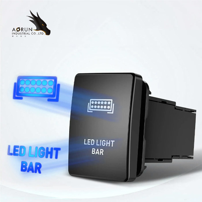 Aorun Brand 12V Various Symbols LED Light Bar Push Button Switch Toyota Switch Car Central Control Switch