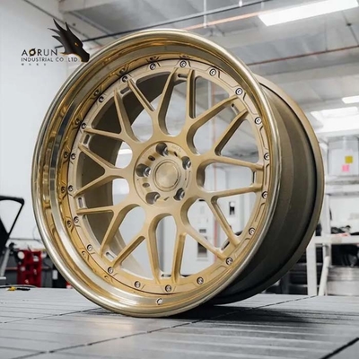 Wholesaler Bronze Polished Lip Forged Wheels 17/18/19/20 Inch Alloy Wheels China