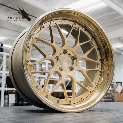 Wholesaler Bronze Polished Lip Forged Wheels 17/18/19/20 Inch Alloy Wheels China