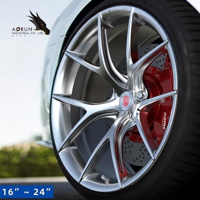 Custom wheel 16 to 24 inch 6061-T6 aluminum alloy 5x130 5x112 5x120 5x108 5x114.3 Light weight rims for rs6