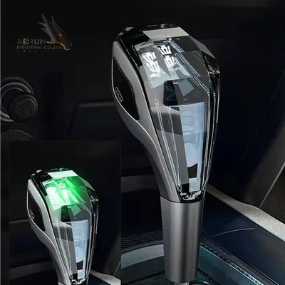 Auto Interior Accessories Crystal Touch Luminous Pommeau De Levier De Vitesse De Voiture RGB Led  Shift Car Gear Knob