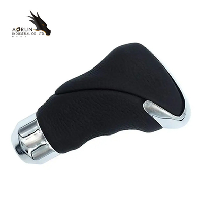 Auto Leather Car Manual/Automatic Knob Gear Shift Head Shifter Lever Stick Black