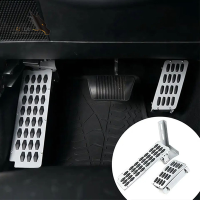 Car Accessories Adjustable Driver Foot Peg &amp; Accelerator Pedal For Jeep Wrangler JK 2007-201