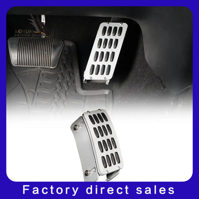 Car Accessories Adjustable Driver Foot Peg &amp; Accelerator Pedal For Jeep Wrangler JK 2007-201