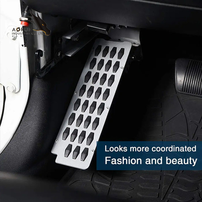 Car Accessories Adjustable Driver Foot Peg &amp; Accelerator Pedal For Jeep Wrangler JK 2007-201
