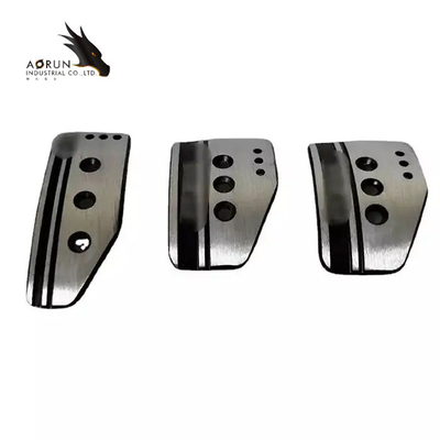 Accept Custom Cheap Good Quality Aluminium Alloy Non-Skid Pedal Pad Accelerator Foot Pedal For Universal Car