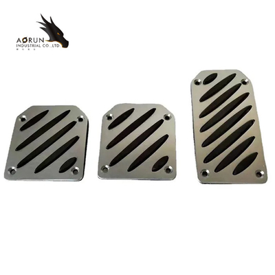 Accept Custom Cheap Good Quality Aluminium Alloy Non-Skid Pedal Pad Accelerator Foot Pedal For Universal Car