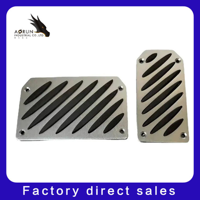 Accept Custom Cheap Good Quality Aluminium Alloy Non-Skid Pedal Pad Accelerator Foot Pedal For Universal Car