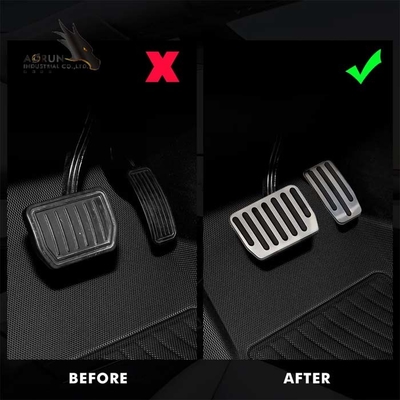 Applicable To TeslaModel3Y Brake Accelerator Pedal Rest Pedal 21 Upgraded Anti-Skid Switch Pedal