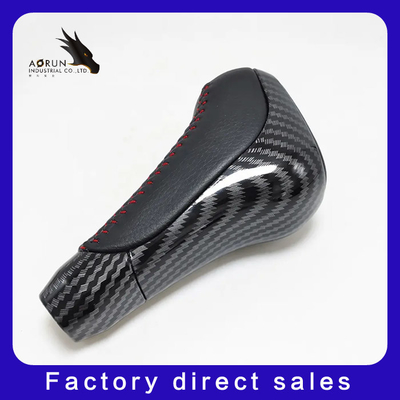 Black Genuine Leather Automatic Lever Car Gear Shift Knob For LAND CRUISER 2003-2017 LC5 4RUNNER TUNDRA TRD PRO FJ