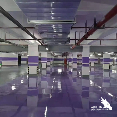 Satin Matte Epoxy Floor Resin 150 RAL Color Floor Paint Epoxy Resin