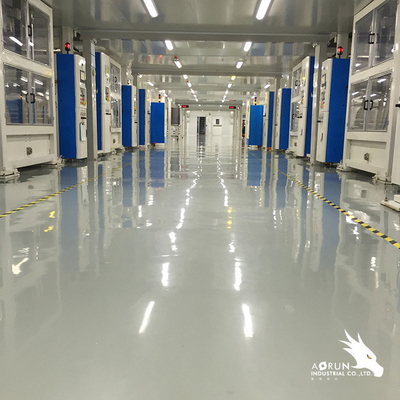 Satin Matte Epoxy Floor Resin 150 RAL Color Floor Paint Epoxy Resin