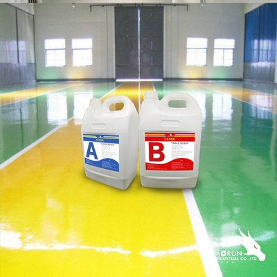Waterborne Concrete Epoxy Floor Resin Self Leveling Solvent Free Epoxy Resin