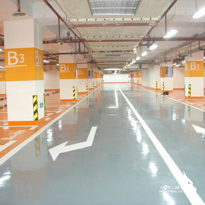 Waterproof Liquid Glass 2 Part Epoxy 3D Floor Sticker Impact Resistance